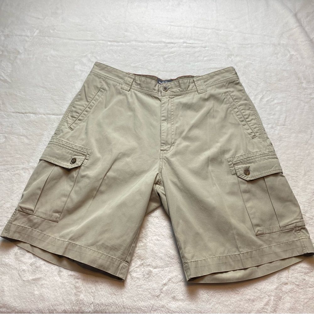 Woolrich Light Khaki Vintage Cargo Shorts